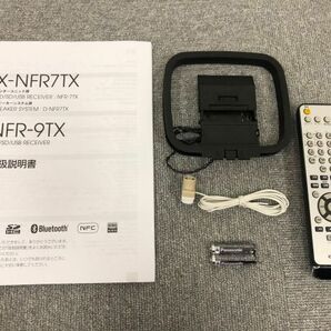 B319-SB4-1489 ONKYO オンキョー NFR-9TX CD/SD/USB RECEIVER レシーバー CDデッキ システムコンポ 説明書 リモコン ※通電確認済みの画像10