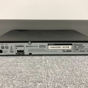 Y301-I58-1900 Panasonic パナソニック DMP-BD90 ブルーレイディスクプレーヤー 映像機器 2019年製 リモコン付 ※通電確認済みの画像4