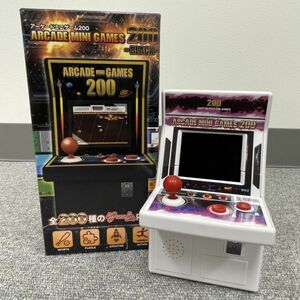 B116-I58-1688 ブレイク ARCADE MINI GAMES 200 アーケードミニゲーム200 パープルカラー 全200種のゲーム ※動作確認済み