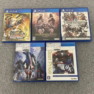 C113-CH4-889【まとめ売り】SONY ソニー PlayStation4 PS4 ソフト ドラゴンボール ファイナルファンタジー ディスク状態良好