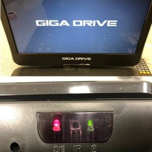 B305-I58-2019 GIGA DRIVE 14インチフルセグポータブルDVDプレイヤー VS-GD4140 コード リモコン イヤホン付 箱あり ※通電確認済みの画像2