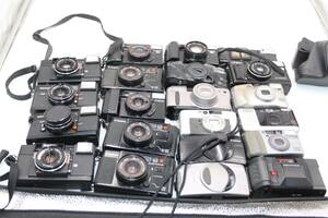 コンパクトカメラ 等 20台以上 ジャンクセット Canon AUTOBOY AF35ML ＋ PENTAX ESPIO 140M ＋ Canon Autoboy S II 他 まとめ 大量