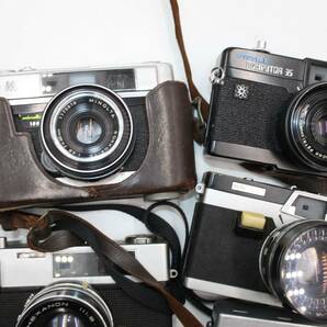 ジャンク15台セット レンジファインダー MINOLTA HI-MATIC 7s ＋ Canon demi EE17 ＋ Petri Computor 35 ＋ Canonet QL 他 まとめて 大量の画像5