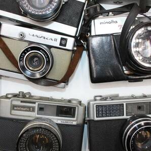 ジャンク15台セット レンジファインダー MINOLTA HI-MATIC 7s ＋ Canon demi EE17 ＋ Petri Computor 35 ＋ Canonet QL 他 まとめて 大量の画像6