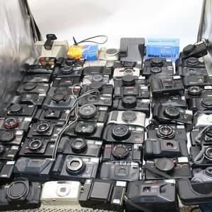 コンパクトカメラ 60台以上 ジャンクセット konica C35 AF2 ＋ ESPIO ＋ GOKO＋ Nikon TW2D ＋ Vixen VX-2 ＋ Capios 140 等 まとめて 大量の画像1