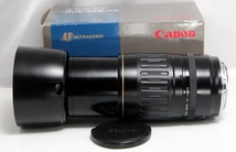 ☆もっと遠くへ☆CANON EF 100-300mm F1:4-5.6 USM♪レンズフード付きで気分はプロカメラマン♪元箱やレンズケース付き☆_画像6