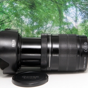 ☆手ぶれ補正する大人気な中望遠レンズ♪これ１本あればラクラク♪Canon EF-S 18-135mm IS♪レンズフード付きで気分はプロカメラマン☆の画像7