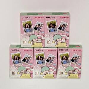 富士フイルム チェキ instax mini フィルム キキ&ララ 10枚入x5箱 