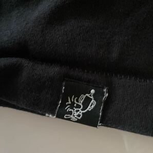 ユニクロ UNIQLO 半袖Tシャツ 黒 半袖 UT スヌーピー SNOOPY peanuts ピーナッツ 野球 ベースボール メンズL Tシャツ コラボの画像3