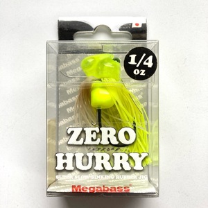 711832 新品 メガバス ゼロハリ 1/4oz サイトチャート MEGABASS ZERO HURRY SITE CHART