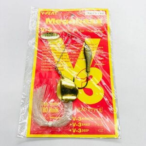 711462 新品 メガバス V-3 ミノー 3/8oz カスミシャッド MEGABASS V-3 MINNOW オールドメガバス V-フラットクラフトチーム 希少入手困難品