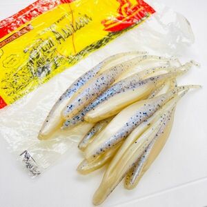 711594 バスアサシン シャッド 5インチ ９本 BASS ASSASSIN SHAD アメリカンワーム オールド品 希少入手困難品 MADE IN USA