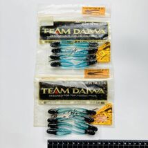 613721 新品 チームダイワ TD ベビー ソルティー ポーキー 1-3/4インチ １６本 TEAM DAIWA TD BABY SALTY PORKY T.D.WORM オールド品_画像1