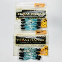 613721 新品 チームダイワ TD ベビー ソルティー ポーキー 1-3/4インチ １６本 TEAM DAIWA TD BABY SALTY PORKY T.D.WORM オールド品_画像2