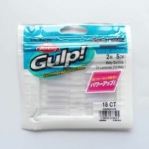 611508 バークレイ ガルプ ベビーサーディン 未開封品 Berkley Gulp Baby Sardine 2IN 5cm クリアラベンダーパールホログラム