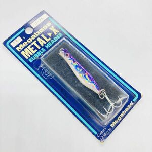 613417 新品 メガバス メタル X 16g パープル Megabass METAL X BUBBLE HEADER オールド品 希少入手困難品