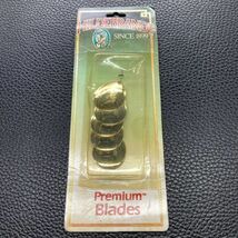 613559 新品 ヒルデブランド ヒルデブラント プレミアムブレード #4 （５枚）HILDEBRANDT PREMIUM BLADES 希少入手困難品 スピナーベイト_画像1