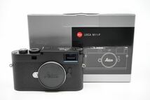 ほぼ未使用品 保証期間内 Leica M11-p 付属品完備 ボディ Leitz ブラックペイント ライカ 関連　Leica M8 M9 M10 M-P_画像1