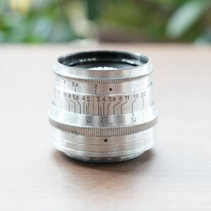 極美品 分解清掃済 Jupiter-8 50mm f2 ジュピター8 l39 ライカLマウント オールドレンズ 単焦点 検) zeiss sonnar 送料無料 2の画像2