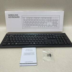 H2043★未使用品★開封済み　WIRELESS KEYBOARD キーボード USB cs8800g