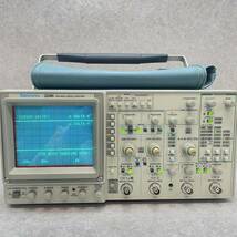 D1005★Tektronix 2246 100MHz Analog Oscilloscope アナログオシロスコープ 通電のみ確認　現状品_画像3