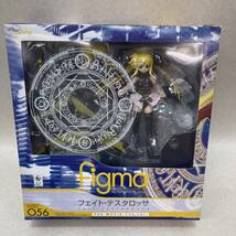 L6006★中古未使用品★美品★ フィギュア figma 056 フェイト・テスタロッサ The MOVIE 1st ver. 魔法少女リリカルなのは _画像1