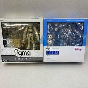 L6012★中古未使用品★figma 初音ミクex-016 雪ミク、038 ドロッセル　Max factory フィギュア 