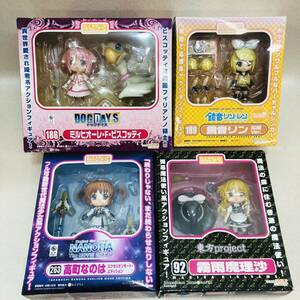 L6028★ ねんどろいど みるひおーれ・F・ビスフッティー　鏡音リン　高町なのは　霧雨魔理沙 まとめ