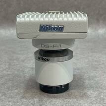 J2630★Nikon Digital Sight DS-Fi1 顕微鏡用デジタルカメラ //Nikon LV-TV 三眼管アダプター 付き _画像3