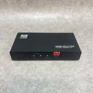 J2633★ 4K対応HDMIスプリッター ダウンスケール機能搭載 HDMI2分配器 THDSP12X2-4K60S HDMI 1入力2出力