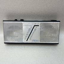 J2108★中古品★ SONY ICF-S30 ポータブルラジオ 通電のみ確認済み、SRF-50 STEREO ジャンク品_画像5