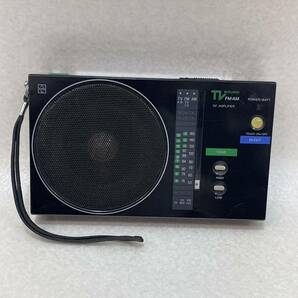 J2126★中古品★ジャンク品★ FM/AM National ラジオ RF-U60A 通電のみ確認済みの画像1