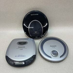 J5027★中古品★ジャンク品★動作未確認 Panasonic パナソニック SL-S230、SL-CT500、SPEED LDARNHIMG SL314-2 ポータブルCDプレーヤー 