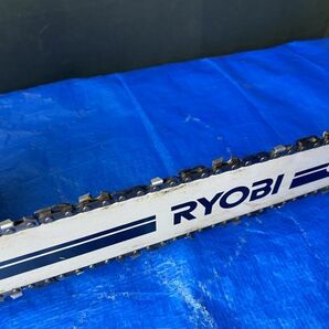 rkw★RYOBI リョービ エンジン チェンソー ESK-335 チェーンソー 切断長350mm 木工用 切断機 取説/箱付き 現状保管品★の画像3