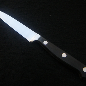 ED．WUSTHOF DREIZACK WERK INOX 4066 12cm x50 CrMo15 ドイツ製 knife ヴォストフ ドライザック ペティ パーリングナイフ 包丁の画像3
