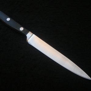 ED．WUSTHOF DREIZACK WERK INOX 4066 12cm x50 CrMo15 ドイツ製 knife ヴォストフ ドライザック ペティ パーリングナイフ 包丁の画像6