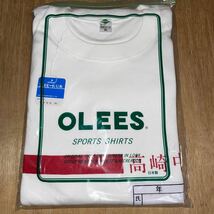 3L OLEES 高崎中学校 体操服 Tシャツ 名札付き 赤ライン 学販品 デッドストック_画像1