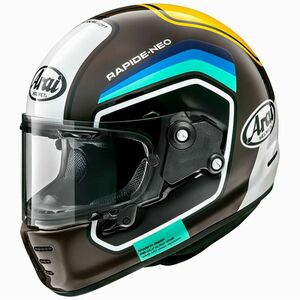 送料無料 ARAI アライ RAPIDE NEO NUMBER ラパイドNEO ネオ ナンバー ブラウン 茶 L 59-60cm