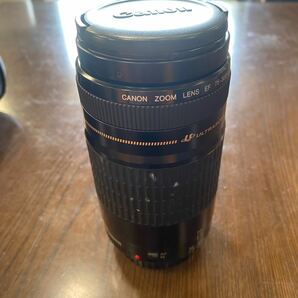 西542 キャノン Canon ZOOM LENS EF 75-300mm 1:4-5.6 ULTRASONIC 一眼カメラ用 レンズ 動作未確認 カバー付の画像3