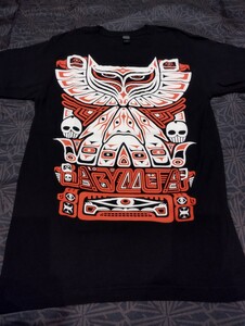 【即決】貴重！Sサイズ！US 公式バージョン！2017年 BABYMETAL レッチリ USツアー NATIVE FOX TEE Tシャツ 海外 限定 ベビーメタル ONE mm