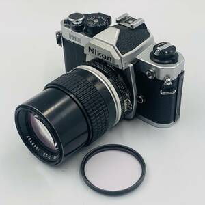 Nikon FM2 film camera * lens NIKKOR 105mm F2.5 Nikon single‐lens reflex camera 1 jpy start 