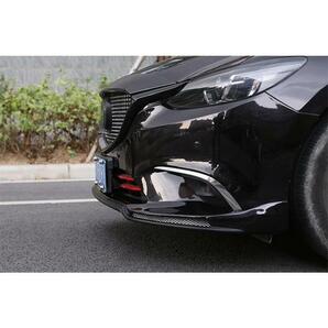 【送料無料】新品 マツダ アテンザ シグネチャーウイングカバー mazda atenza フロントバンパーグリルスポイラー ブラック の画像5