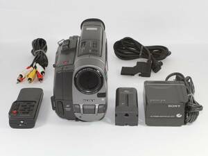 * Sony CCD-TRV90 Hi8 photographing reproduction OK finder × dubbing .