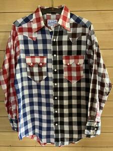 USED ROCKMOUNT WESTERN SHIRT MADE IN USA 中古 ロックマウント ウエスタン シャツ アメリカ製 SIZE M送料無料