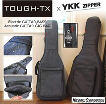 TOUGH-TX タフティクス ギグバッグ エレキベース用 YKK製TOUGH ZIPPER搭載 TX-EB1/BK Black_画像2