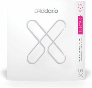 D'Addario ダダリオ エレキギター弦 XS コーティング弦 Super Light .009-.042 XSE0942