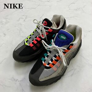 NIKE AIR MAX 95 OG QS ナイキ エア マックス クイックストライク 蛍光 ネオン 810375-078 28cm 現状品