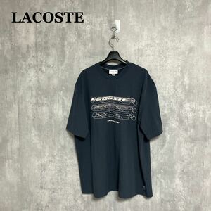 LACOSTE ルーズフィット Tシャツ L ネイビー ラコステ