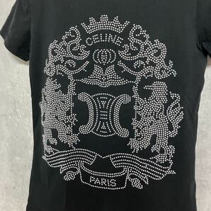 CELINE マカダム スタッズ 半袖Tシャツ S セリーヌの画像3