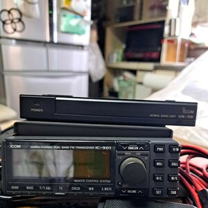激レア 無線機 icom IC-901 144／430MHz フルセット ICOM UX59 50MHz ケーブル付き